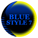 Blue Icon Pack Style 7 APK