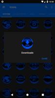 Blue Icon Pack Style 2 تصوير الشاشة 3