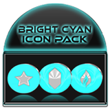 Bright Cyan icône