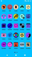 برنامه‌نما Colorful Flat Icon Pack عکس از صفحه