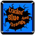 Cracked Blue Orange Icon Pack ไอคอน