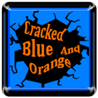 Cracked Blue Orange Icon Pack আইকন