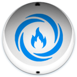 Dx White Blue Icon Pack APK