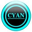 Cyan Glass Orb Icon Pack