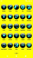 2 Schermata Cyan Glass Orb Icon Pack