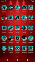 Half Light Cyan Icon Pack ảnh chụp màn hình 1