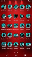 Half Light Cyan Icon Pack ảnh chụp màn hình 3