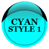 Cyan Icon Pack Style 1 icon