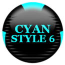 Cyan Icon Pack Style 6 APK