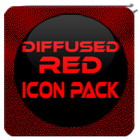 Diffused Red Icon Pack ✨Free✨ ícone