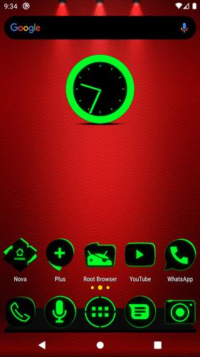 Flat Black And Green Icon Pack Free For Android Apk Download