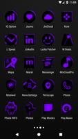 Flat Black and Purple IconPack screenshot 3