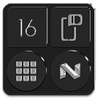 Grayscale Icon Pack icône