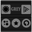 Grey and Black Icon Pack APK