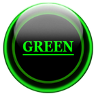 Green Glass Orb Icon Pack ikon