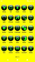 Green Glass Orb Icon Pack imagem de tela 1