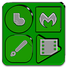 Green Icon Pack Zeichen