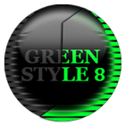 Green Icon Pack Style 8 icône