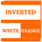 Inverted White Orange IconPack ícone