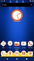 Inverted White Orange IconPack पोस्टर