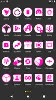 Inverted White Pink Icon Pack capture d'écran 1