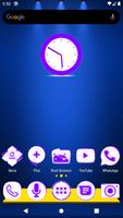 Inverted White Purple IconPack Affiche