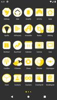 Inverted White Yellow IconPack تصوير الشاشة 1