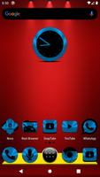 Light Blue and Black Icon Pack capture d'écran 1