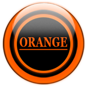 Orange Glass Orb Icon Pack иконка