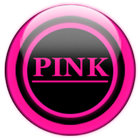 Pink Glass Orb Icon Pack icono