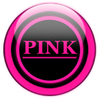 Pink Glass Orb Icon Pack icône
