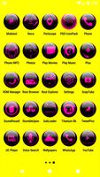 Pink Glass Orb Icon Pack Ekran Görüntüsü 3