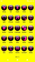 Pink Glass Orb Icon Pack 截圖 1