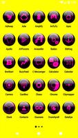 Pink Glass Orb Icon Pack تصوير الشاشة 1