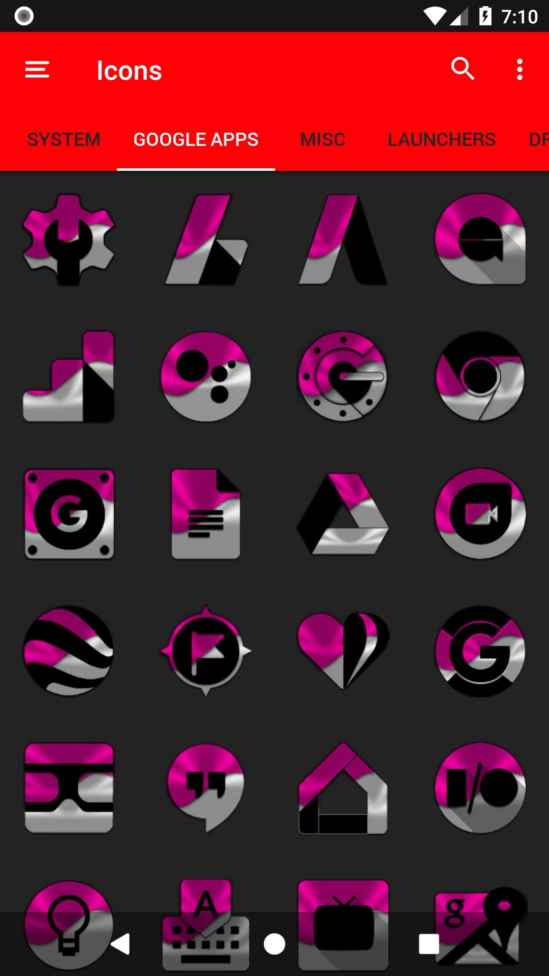 Half Light Pink Icon Pack Free For Android Apk Download - light pink roblox app icon
