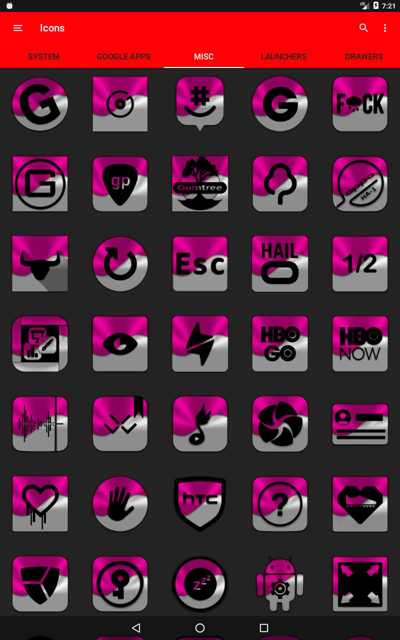 Half Light Pink Icon Pack Free For Android Apk Download - light pink roblox app logo