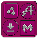 Pink Icon Pack আইকন