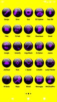 Purple Glass Orb Icon Pack screenshot 2