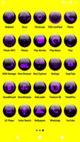 Purple Glass Orb Icon Pack imagem de tela 3