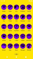 Purple Icon Pack Style 1 截圖 2