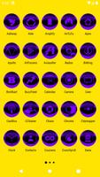 برنامه‌نما Purple Icon Pack Style 2 عکس از صفحه