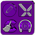 Purple Icon Pack biểu tượng