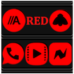 Red and Black Icon Pack आइकन