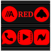 Red and Black Icon Pack