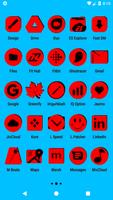 Red and Black Icon Pack screenshot 2