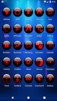 Red Glass Orb Icon Pack ảnh chụp màn hình 1