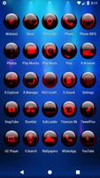 Red Glass Orb Icon Pack ảnh chụp màn hình 3