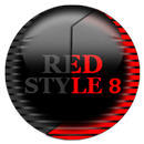 Red Icon Pack Style 8 APK
