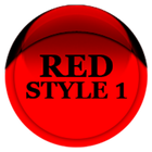 آیکون‌ Red Icon Pack Style 1