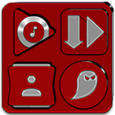 Red Icon Pack aplikacja